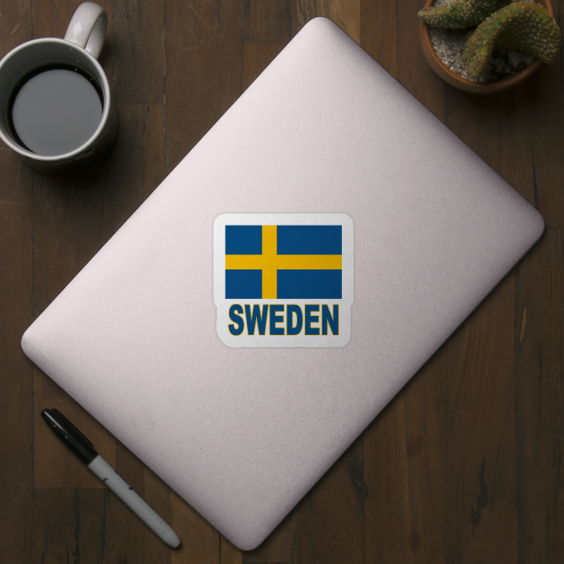 The Pride of Sweden - Swedish Flag Design by Naves